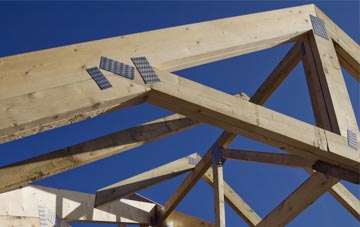 Kenton Bank Foot roof trusses for new builds and additions